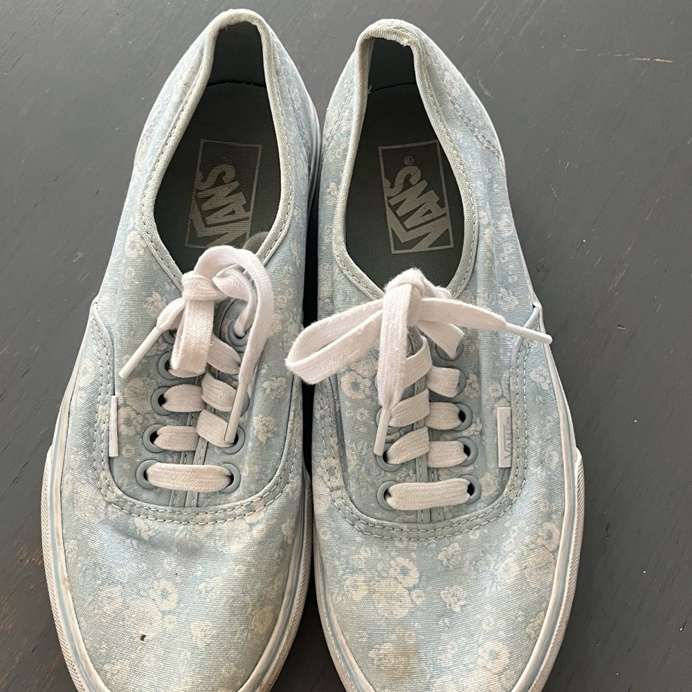 Vans Floral Canvas Sneakers